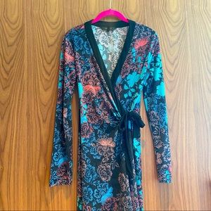 BCBG MaxAzria Adele Wrap Dress